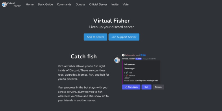 Virtual Fisher Bot Guide: The Ultimate Casual Fishing Game – Discord-Media